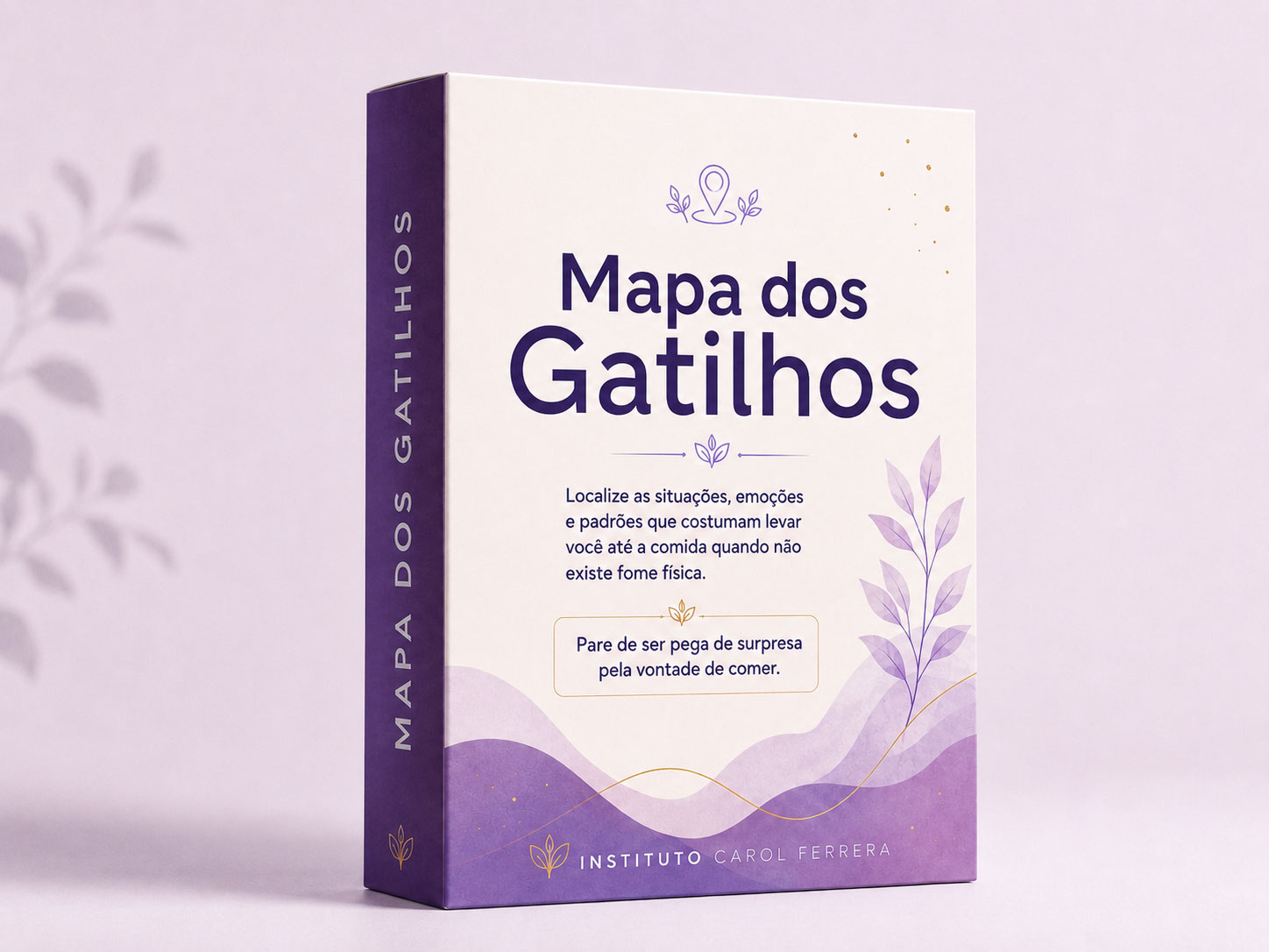 Mockup do material Mapa dos Gatilhos