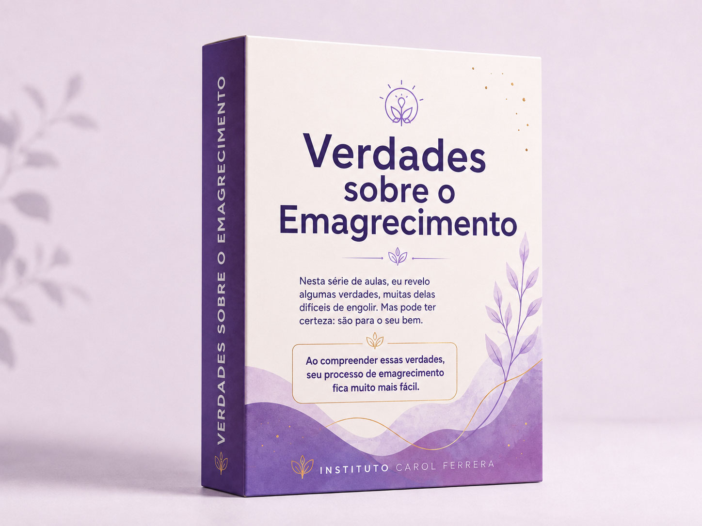 Mockup do Bônus 1 - Verdades sobre o emagrecimento